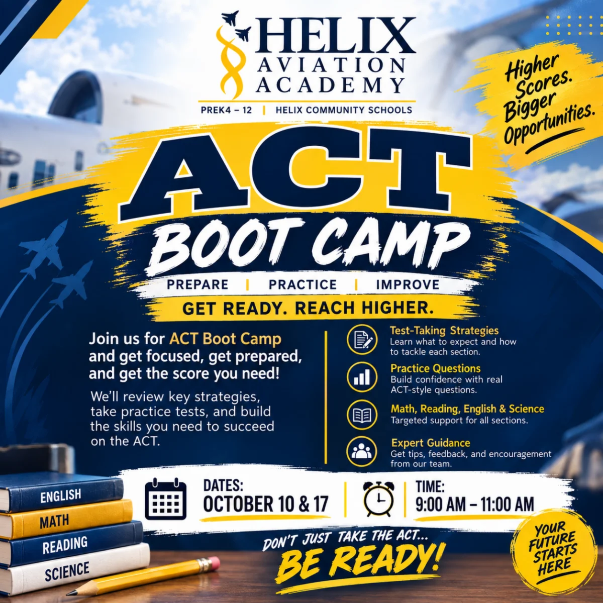 FLYER FOR HAA ACT BOOT CAMP